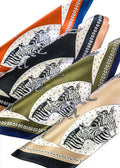 SILK ZEBRA SCARF